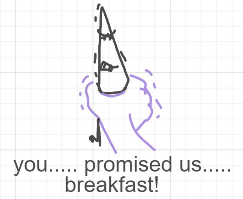 A panel from What's The Point, episode five of the Board Boards object show by Furretwalk/WalkingFurret.